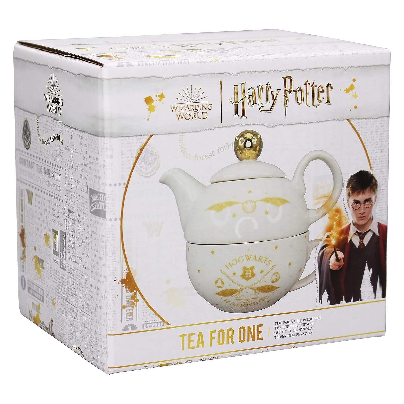 Tea for One Boxed - Harry Potter (Quidditch) - HALF MOON BAY - CUPS - td-toys.it