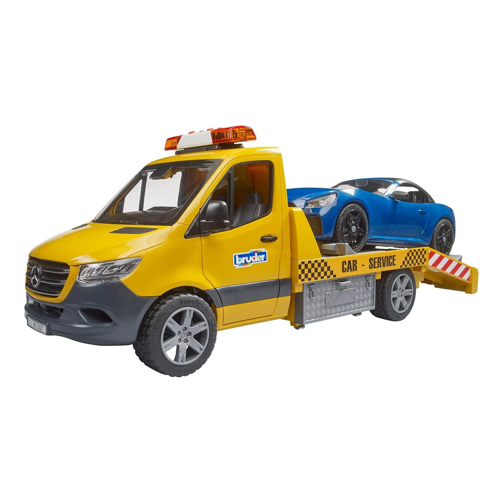 MB Sprinter Transporter, L+SModule and BRUDER Roadster - BRUDER - BAMBINO - td-toys.it