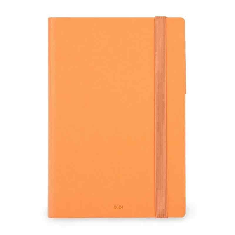 AGENDA SETTIMANALE MEDIUM NOT. NOTEBOOK - ORANGE- 2024 - MEDIUM WEE