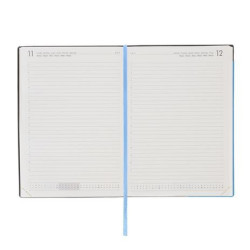 AGENDA GIORNALIERA LARGE - 2024 - LARGE DAILY DIARY - LIGHT BLUE L