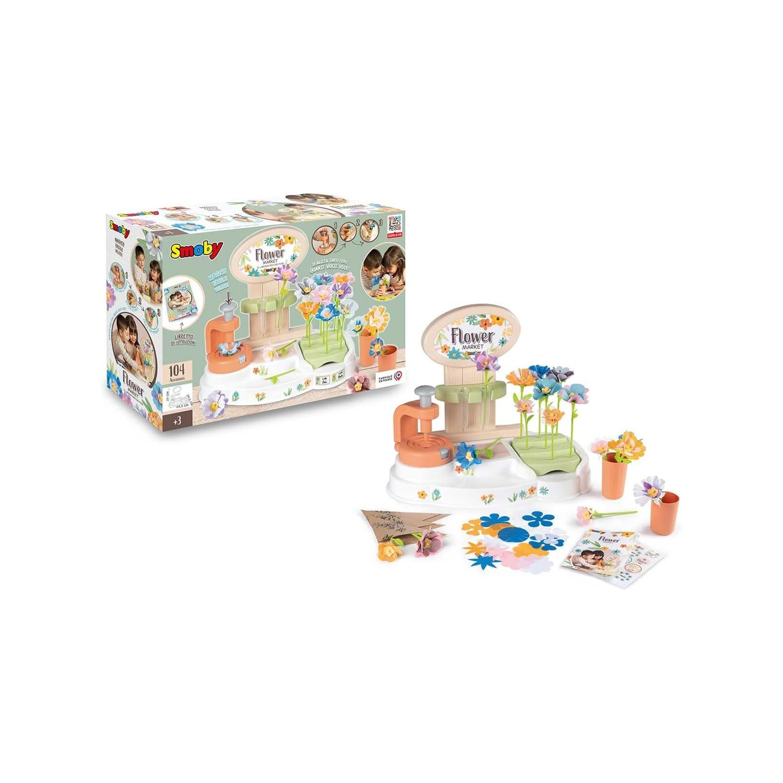 Flower Market Laboratorio dei fiori - SMOBY - UNISEX - td-toys.it