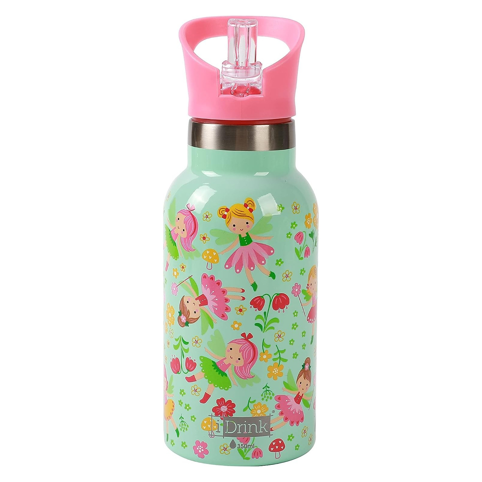 BOTTIGLIA TERMICA KIDS 350 ML FAIRY - I-TOTAL - BORRACCE - td-toys.it