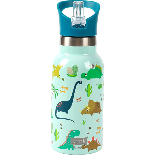 BOTTIGLIA TERMICA KIDS 350 ML DINO NO PERDITE - Progettata con un