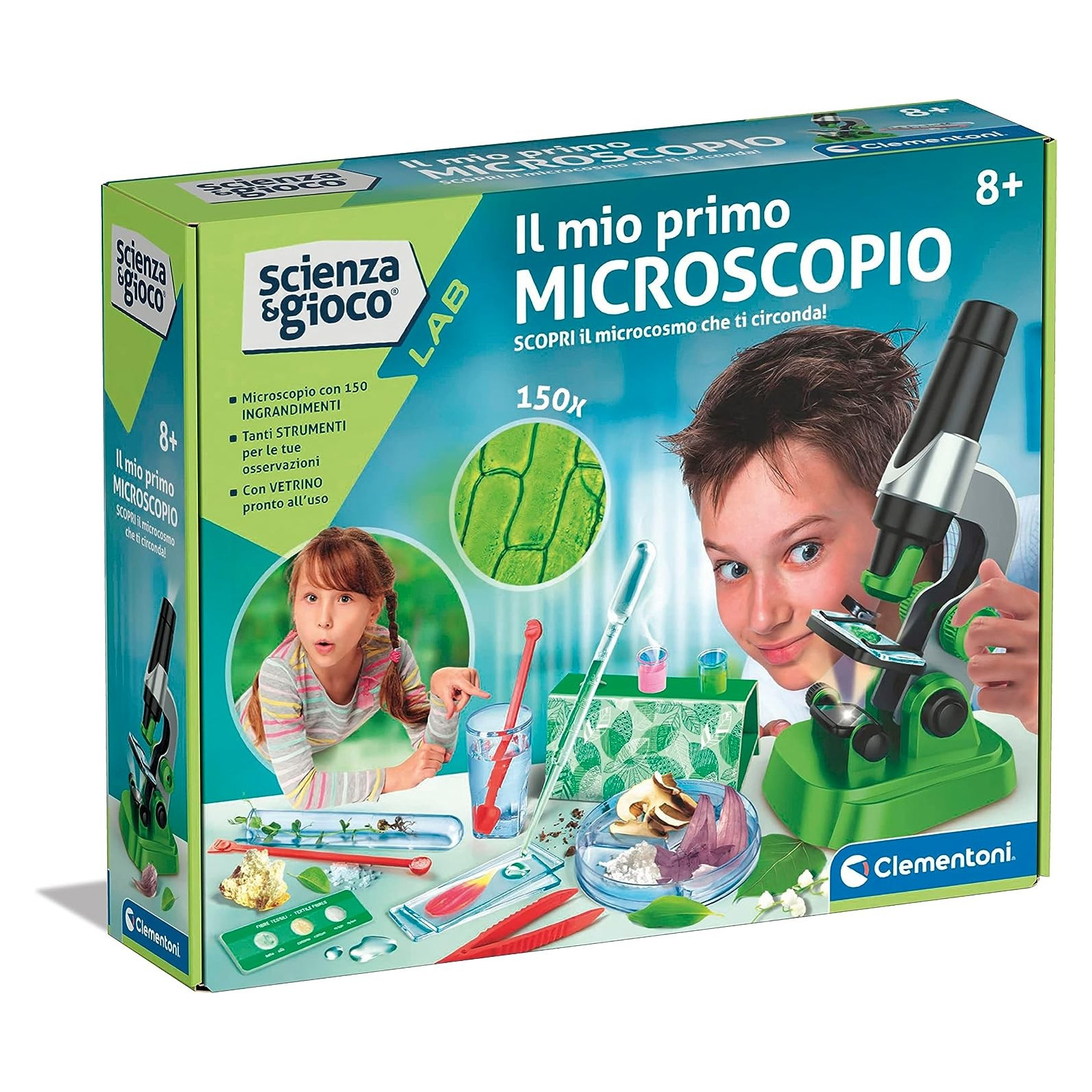 IL MIO PRIMO MICROSCOPIO - Clementoni - EDUCATIVI - td-toys.it