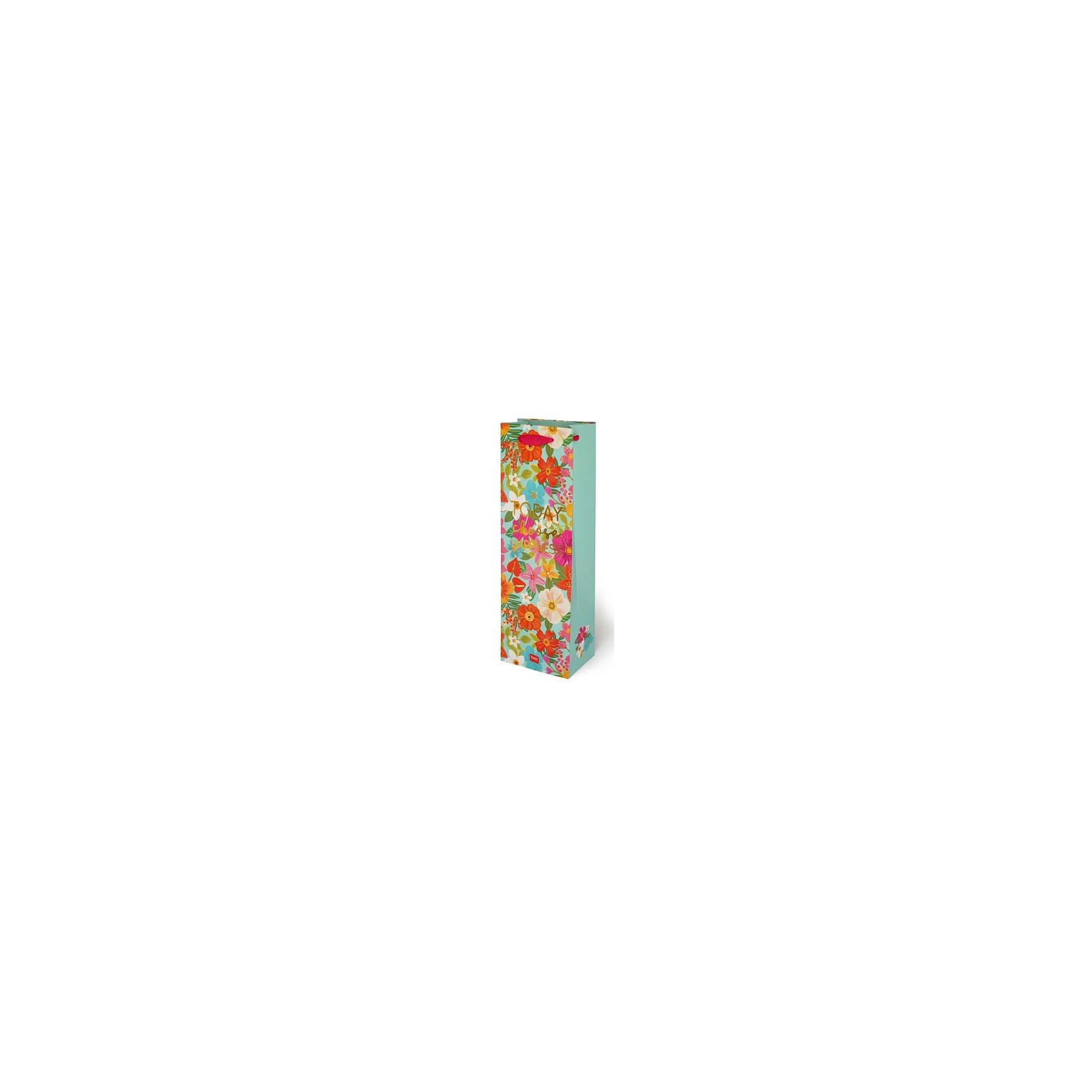 SACCHETTO REGALO - GIFT BAG - BOTTLE - FLOWERS - LEGAMI MILANO - LEGAMI MILANO - td-toys.it