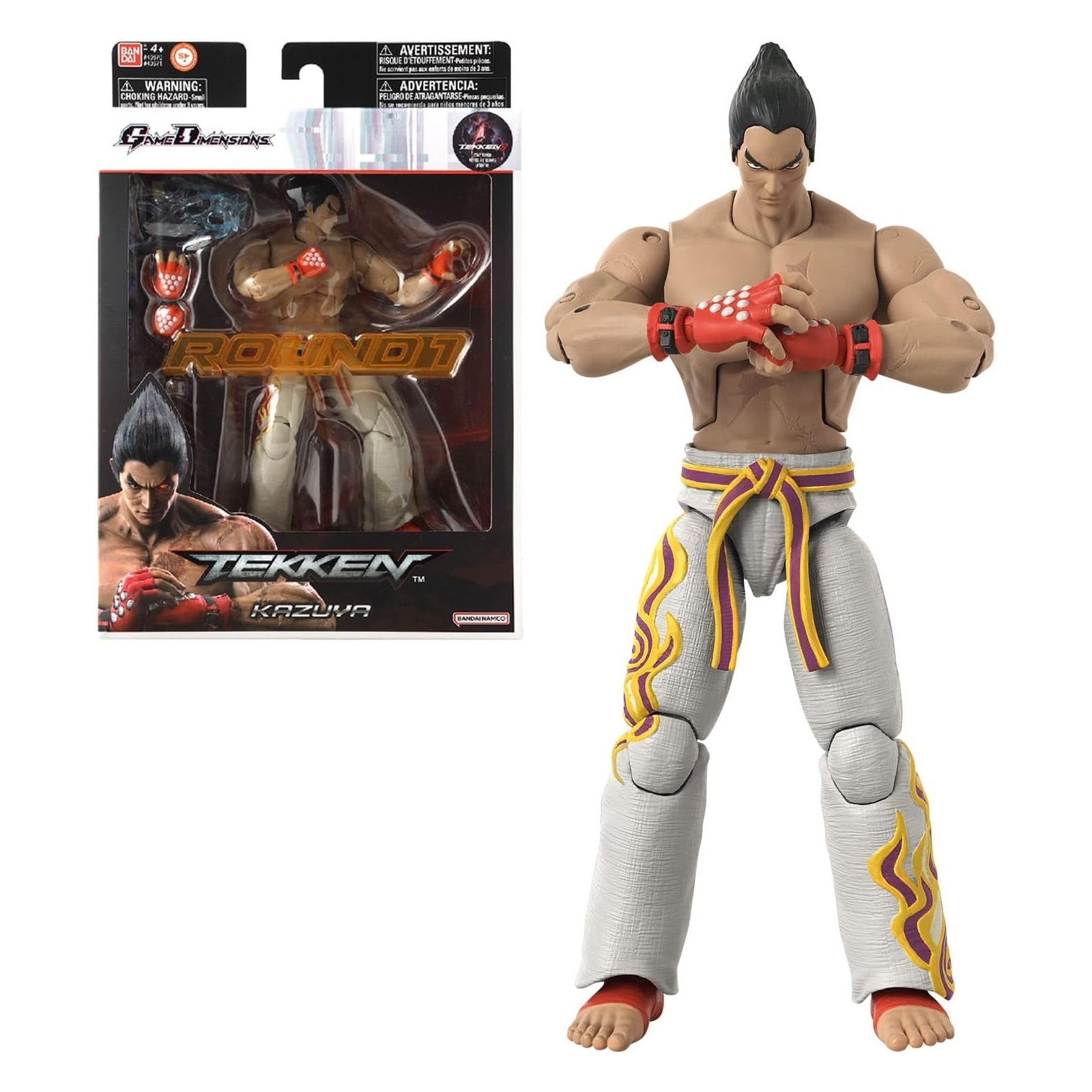 Tekken Kazuya personaggio 17cm - BANDAI - ACTION FIGURES - td-toys.it