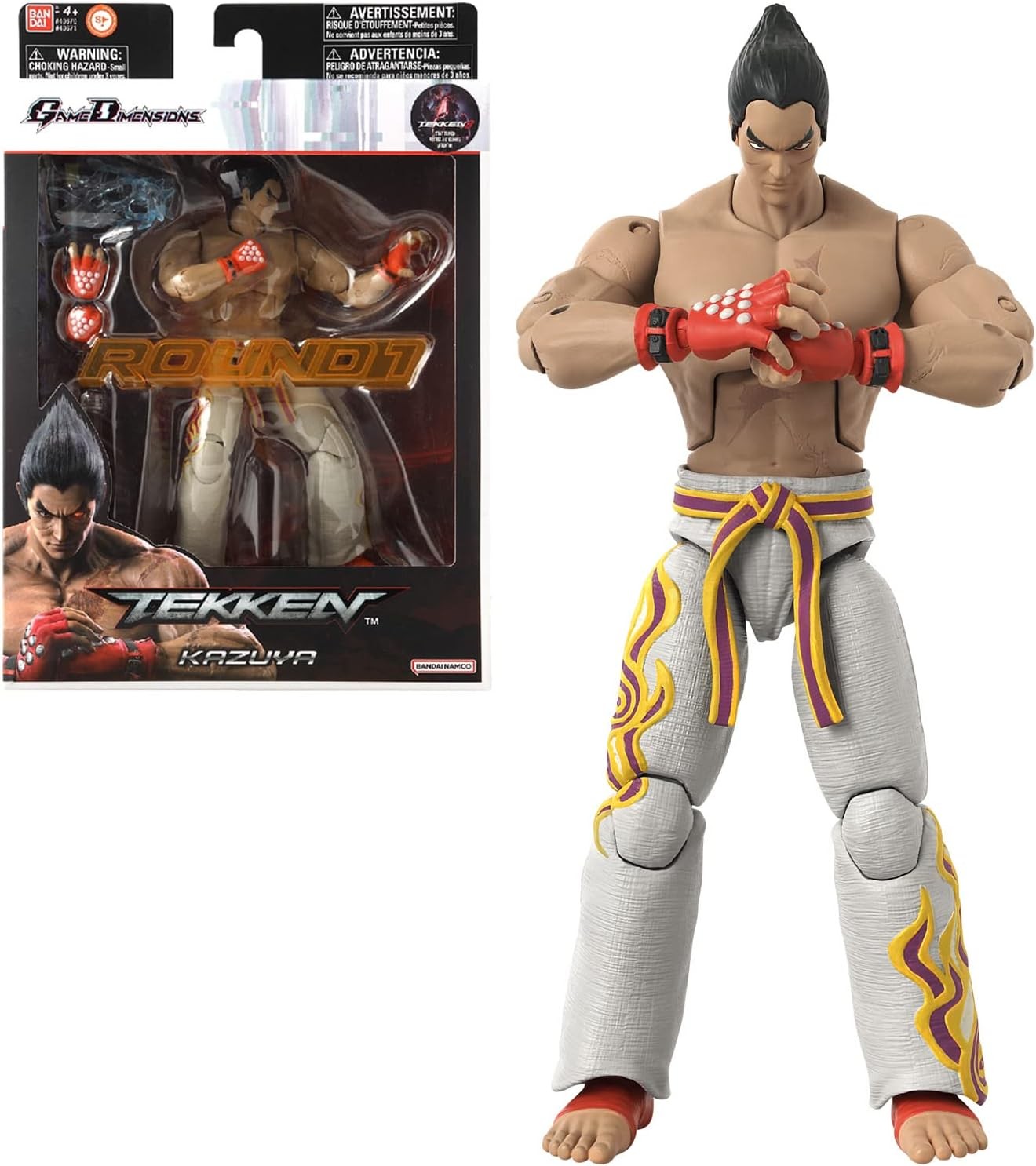 Tekken Kazuya personaggio 17cm Statuetta da collezione di Kazuya Mi