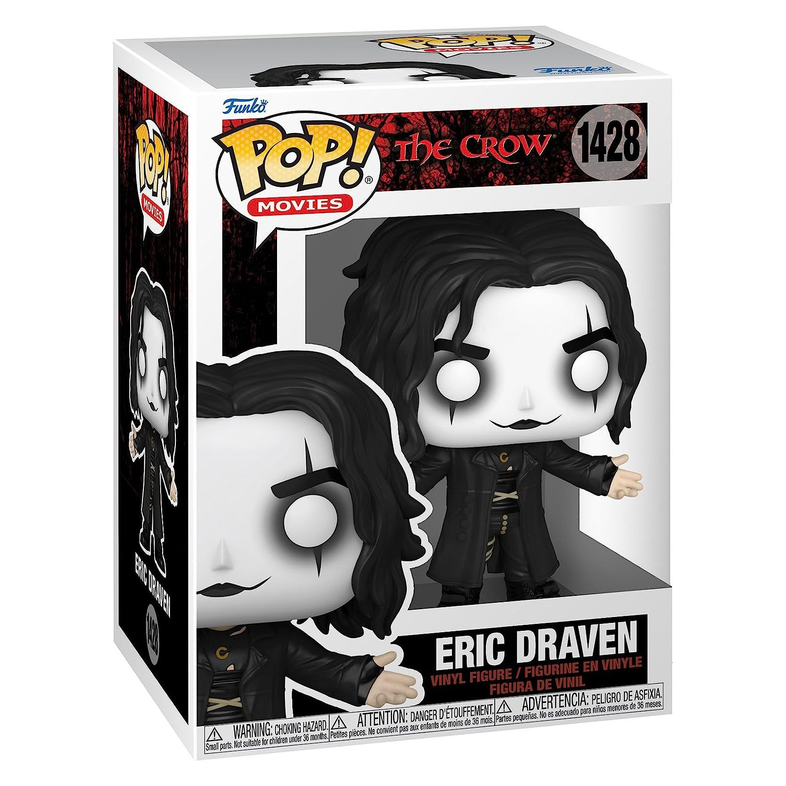 THE CROW - POP FUNKO VINYL FIGURE 1428ERIC 9CM-FUNKO POP!