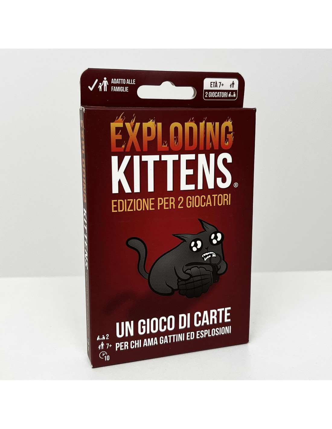 EXPLODING KITTENS - EDIZIONE PER 2GIOCATORI Dimensioni prodotto