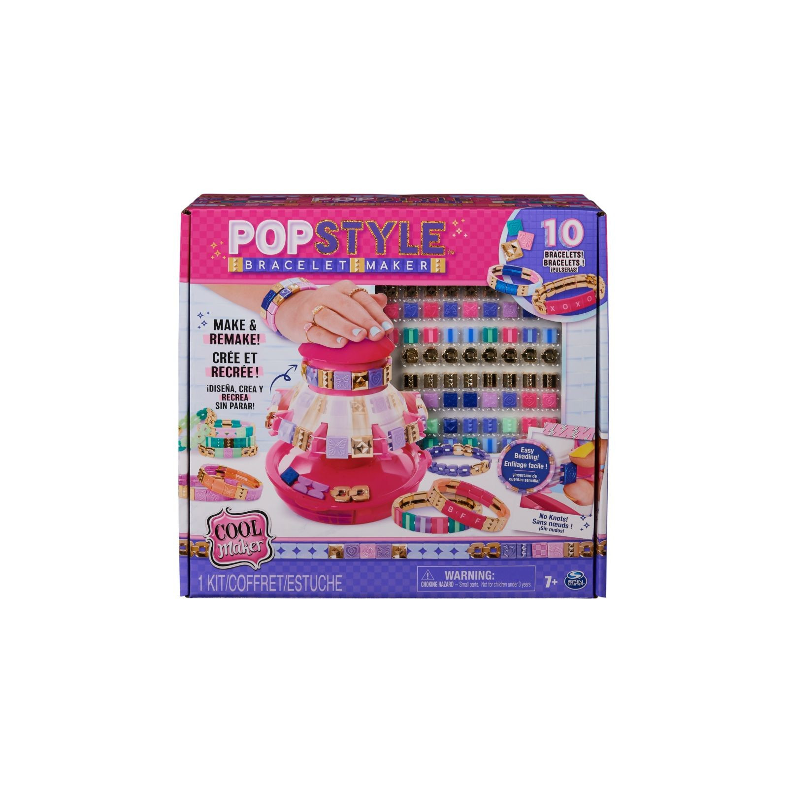 SPIN MASTER - Cool Maker Pop Style Bracelet Maker Macchina Crea Braccialetti - 6067289 - SPINMASTER - CHILD - td-toys.it