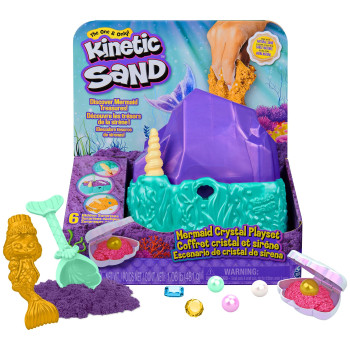 Kinetic sand playset cristallo della sirenetta-TOYS