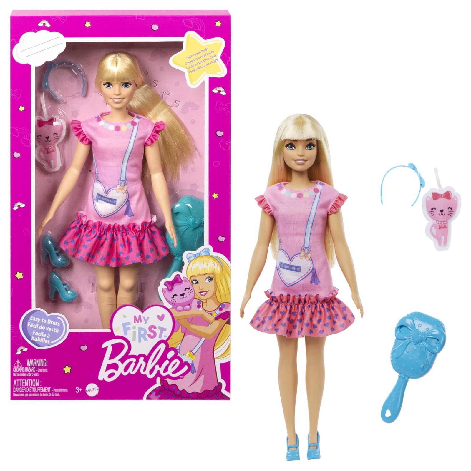 BARBIE LA MIA PRIMA HLL19 CANVASS - MATTEL - BAMBINA - td-toys.it