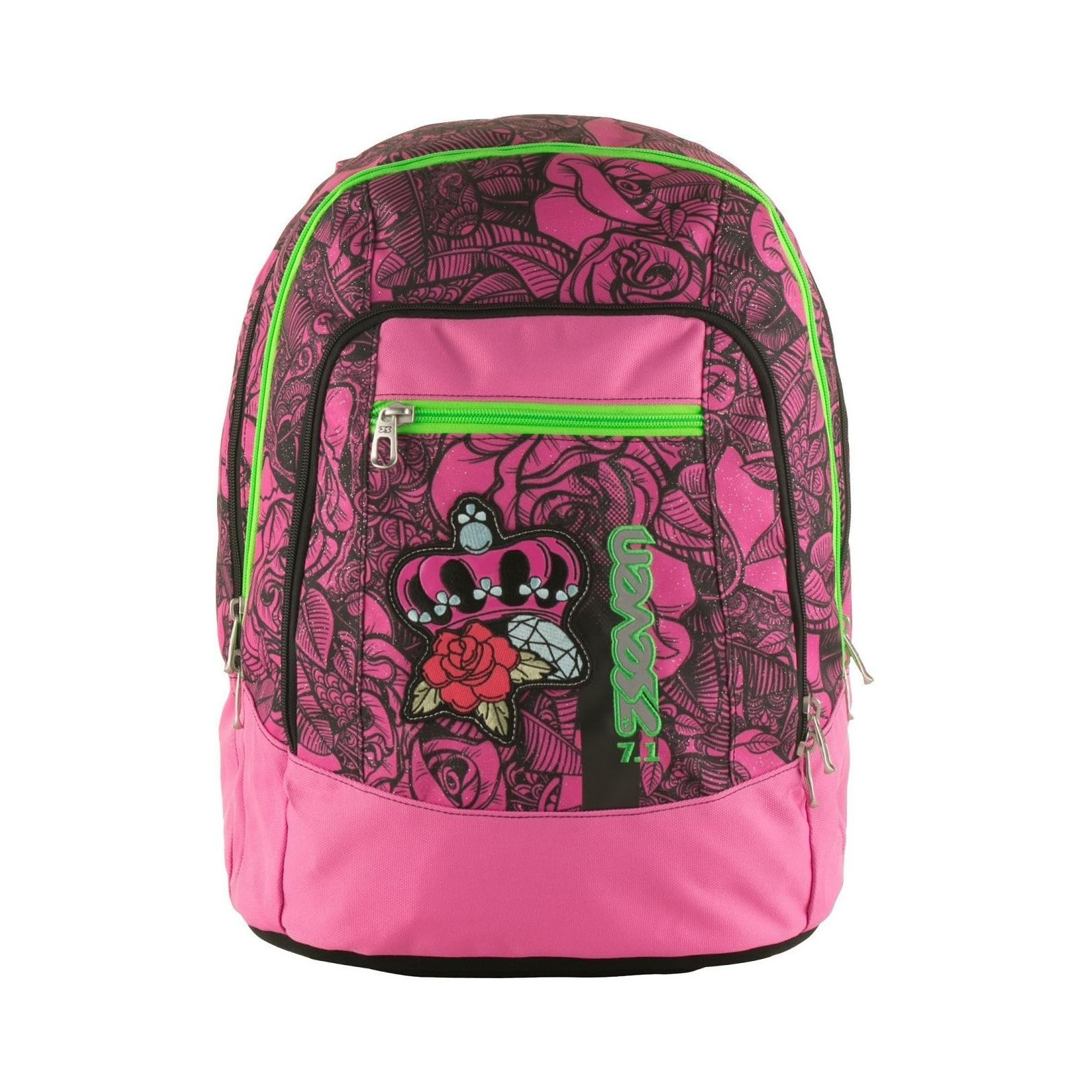 Zaino Scuola Advanced Roses Girl Rosa - Seven - BACKPACKS - td-toys.it