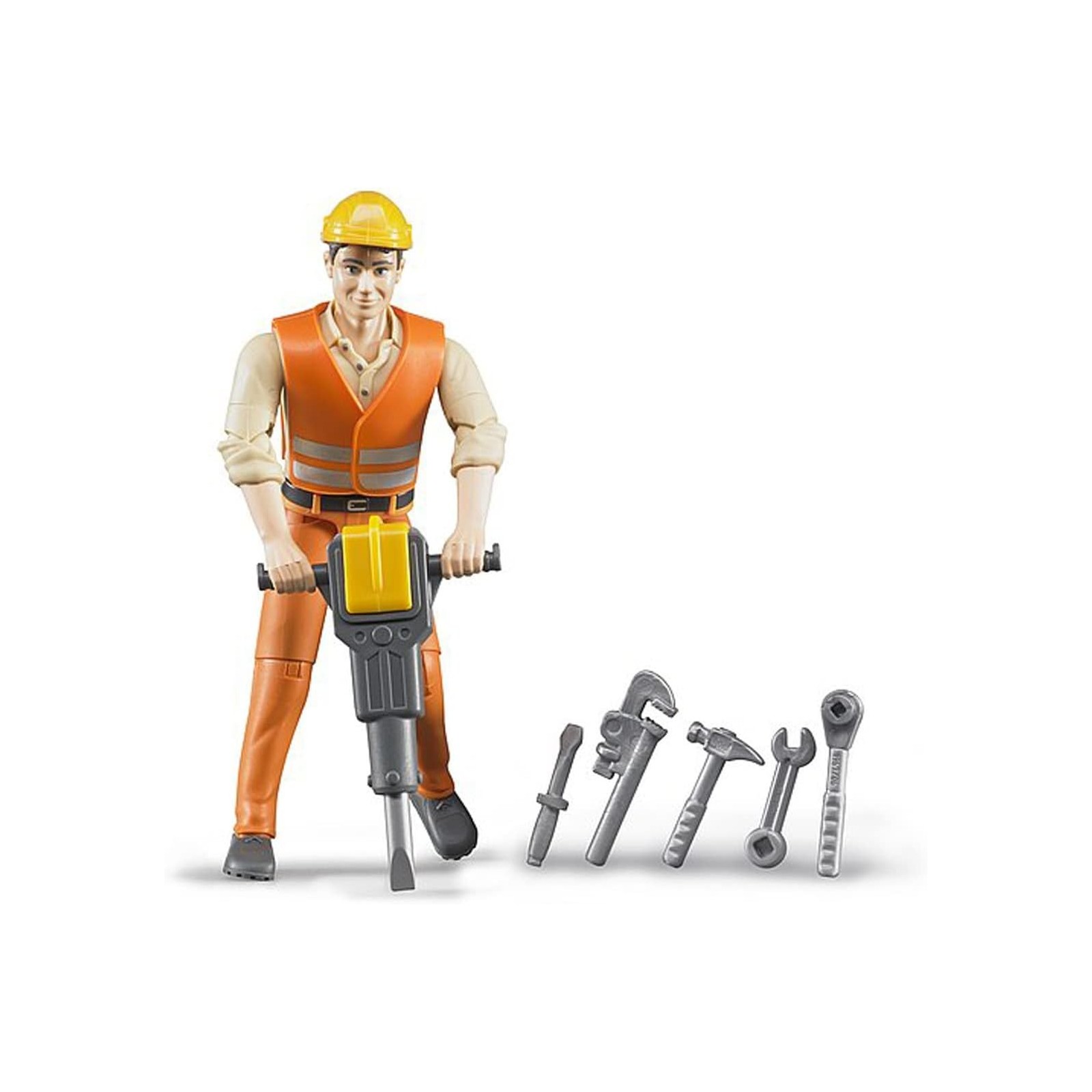 bworld Construction worker with accessories-BAMBINO