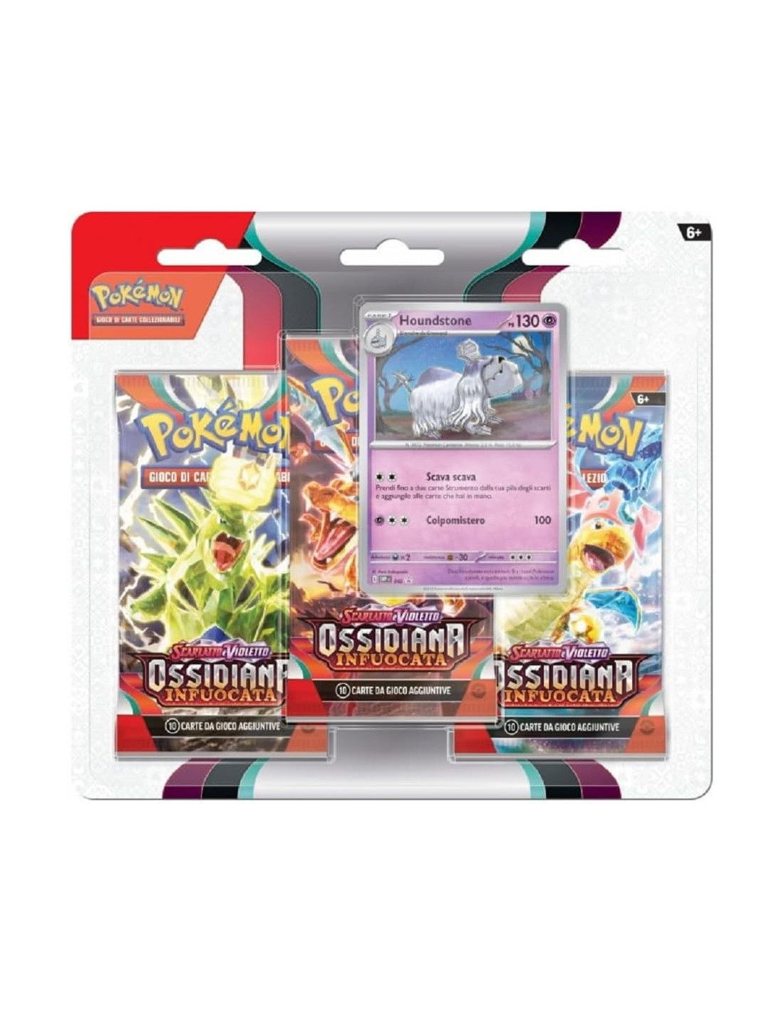 Pokemon scarlatto e violetto 03 - blister da 3 bustine da 10 carte + 1 carta promozionale - THE POKEMON COMPANY INTERNATIONAL...