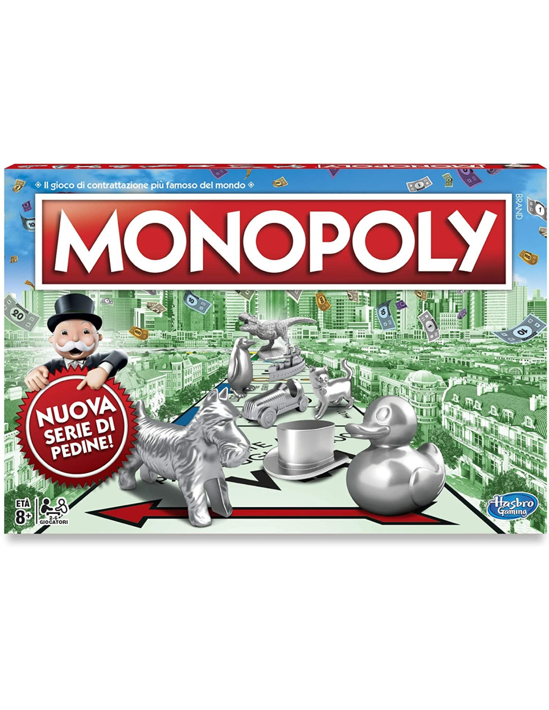 RECTANGULAR MONOPOLY - HASBRO - BOARD GAMES' - td-toys.it