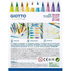 Felt-tip pens: Giotto Turbo Soft Brush