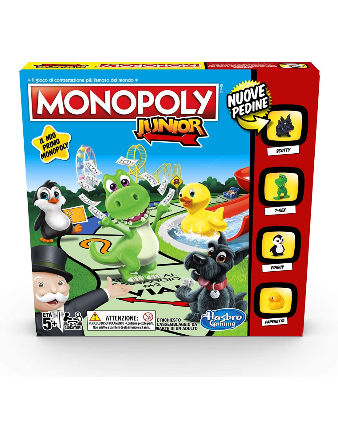 MONOPOLY JUNIOR A6984 TV - HASBRO - BOARD GAMES' - td-toys.it