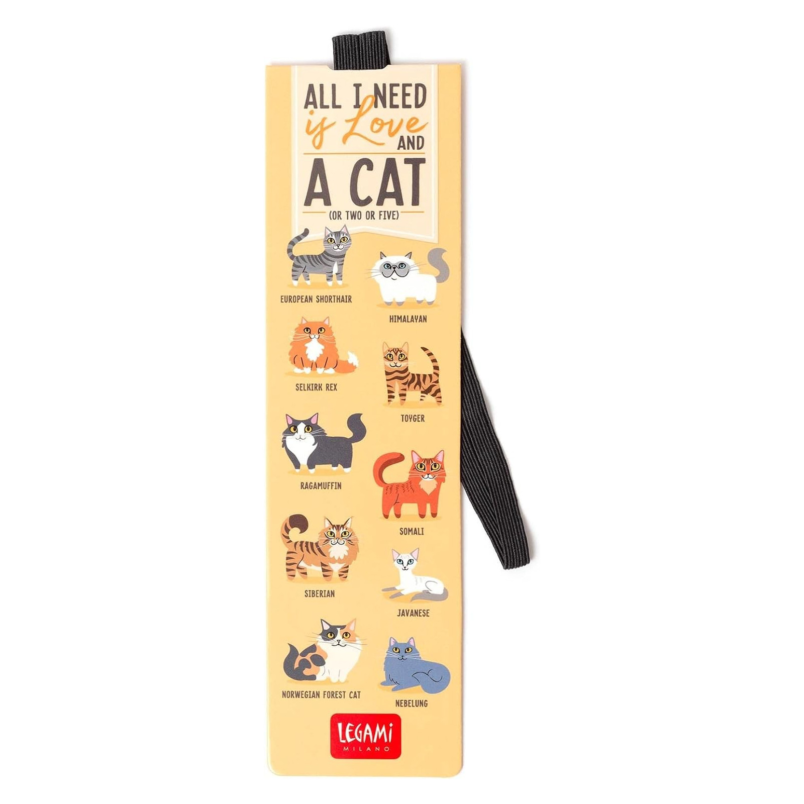 SEGNALIBRO - BOOKMARK - KITTY-LEGAMI MILANO