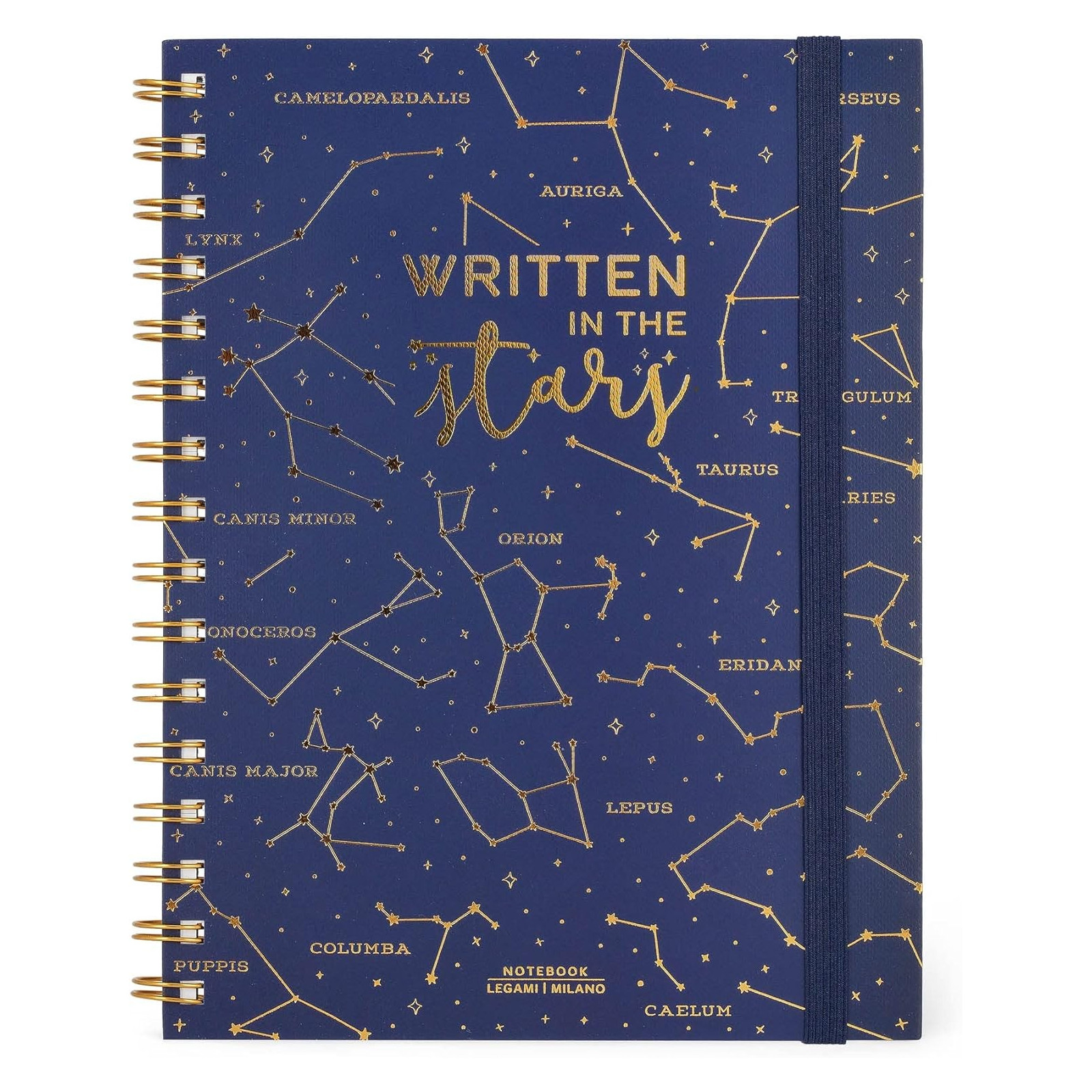 QUADERNO SPIRALATO - LARGE SPIRAL NOTEBOOK - STARS - LEGAMI MILANO - LEGAMI MILANO - td-toys.it