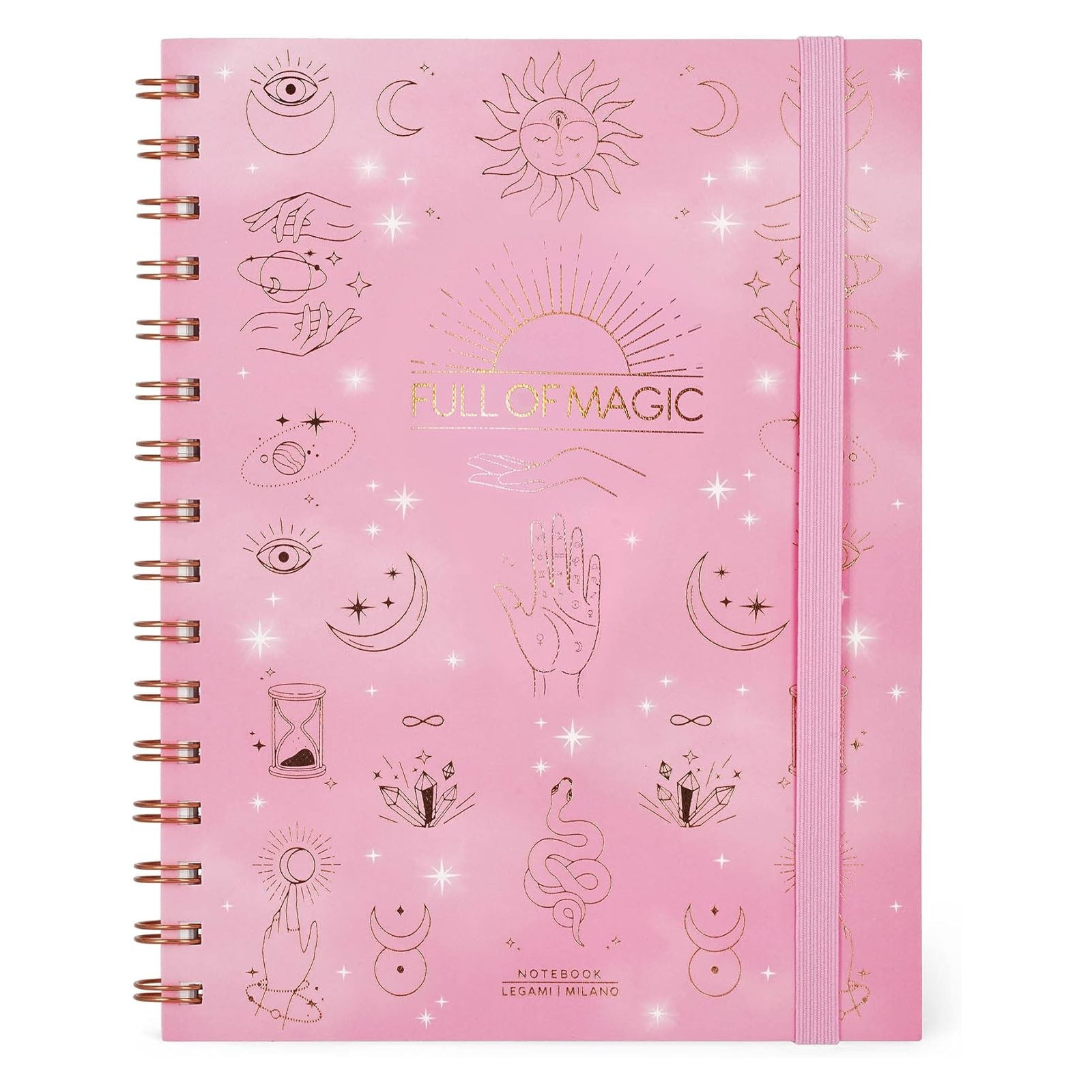 QUADERNO SPIRALATO - LARGE SPIRAL NOTEBOOK - MAGIC-LEGAMI MILANO