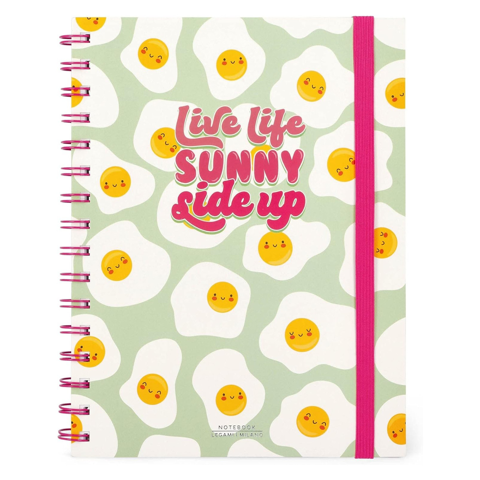 QUADERNO SPIRALATO - LARGE SPIRAL NOTEBOOK - EGG - LEGAMI MILANO - LEGAMI MILANO - td-toys.it