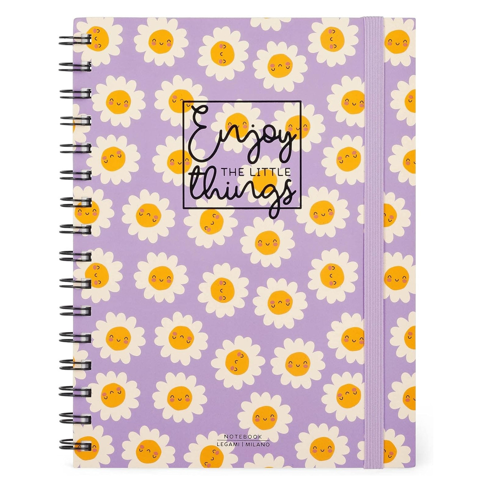 QUADERNO SPIRALATO - LARGE SPIRAL NOTEBOOK - DAISY - LEGAMI MILANO - LEGAMI MILANO - td-toys.it