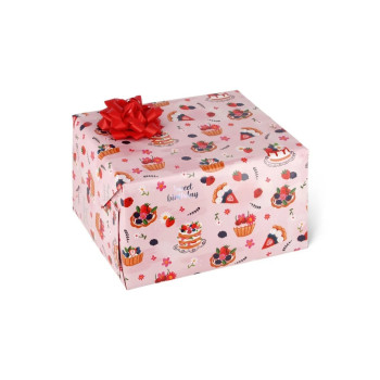 CARTA REGALO - WRAPPING PAPER -CAKE-CARTA- TD Toys