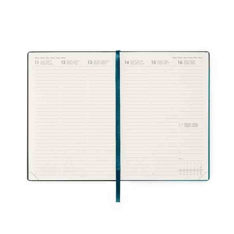 AGENDA SETTIMANALE MEDIUM - GREEN2024 - MEDIUM WEEKLY DIARY - Car