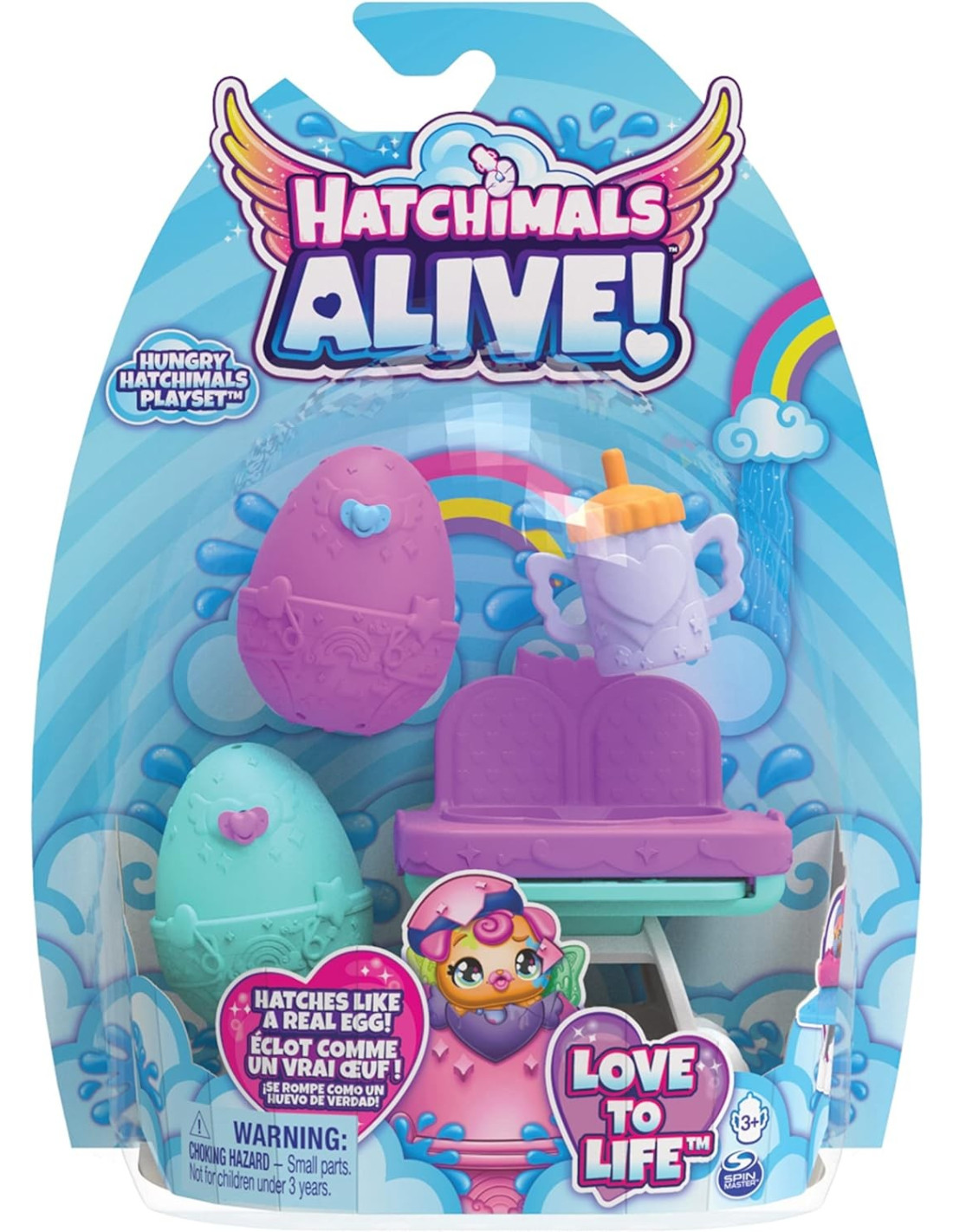 Hatchimals Pack da 2 con Seggiolone - SPINMASTER - GIOCHI DI SOCIETA' - td-toys.it