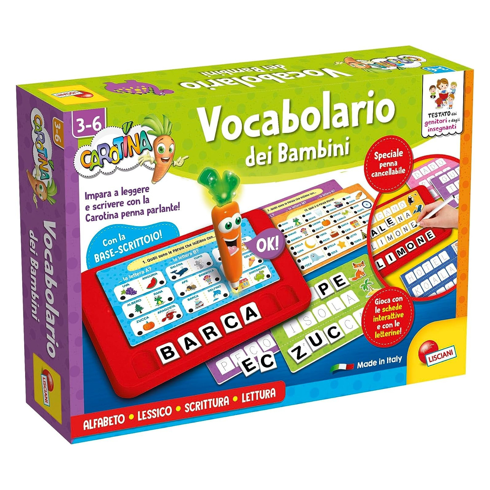 Carotina Penna Parlante Vocabolario dei Bambini - LISCIANI GIOCHI - EDUCATIVI - td-toys.it