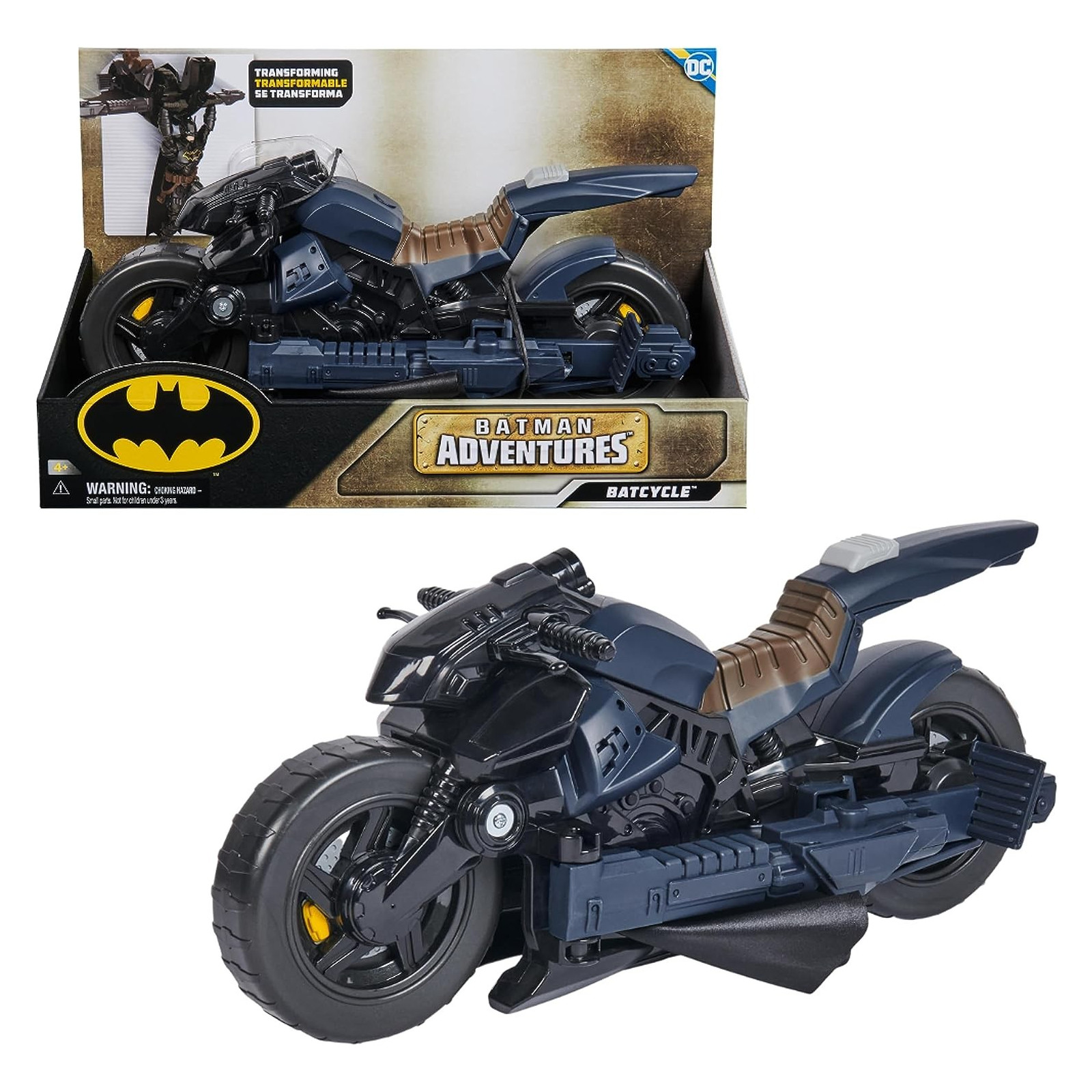 Batman adventures batcycle 2 in 1 - SPINMASTER - BAMBINO - td-toys.it