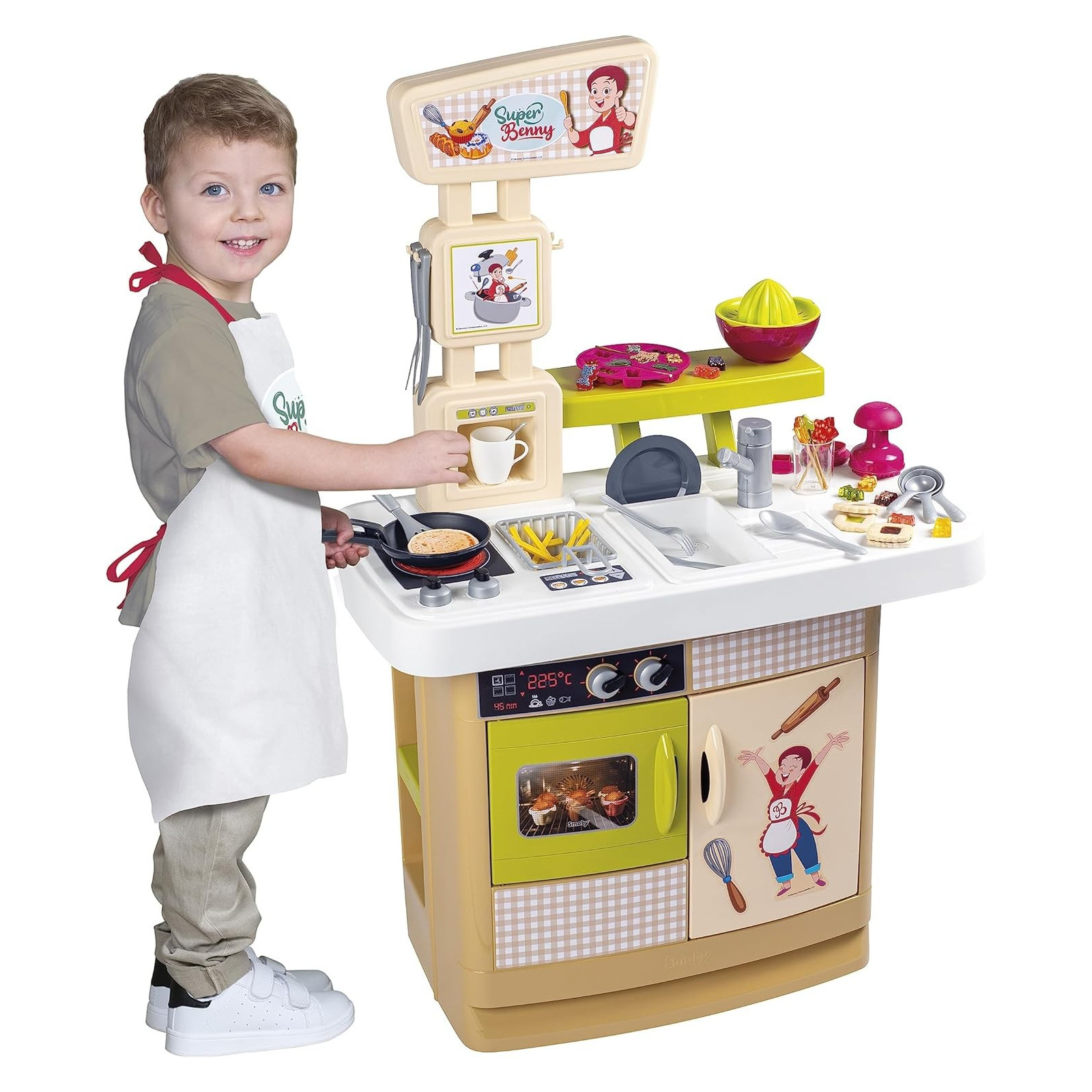 Super Benny La Cucina Delle Delizie Smoby-GIOCATTOLI UNISEX