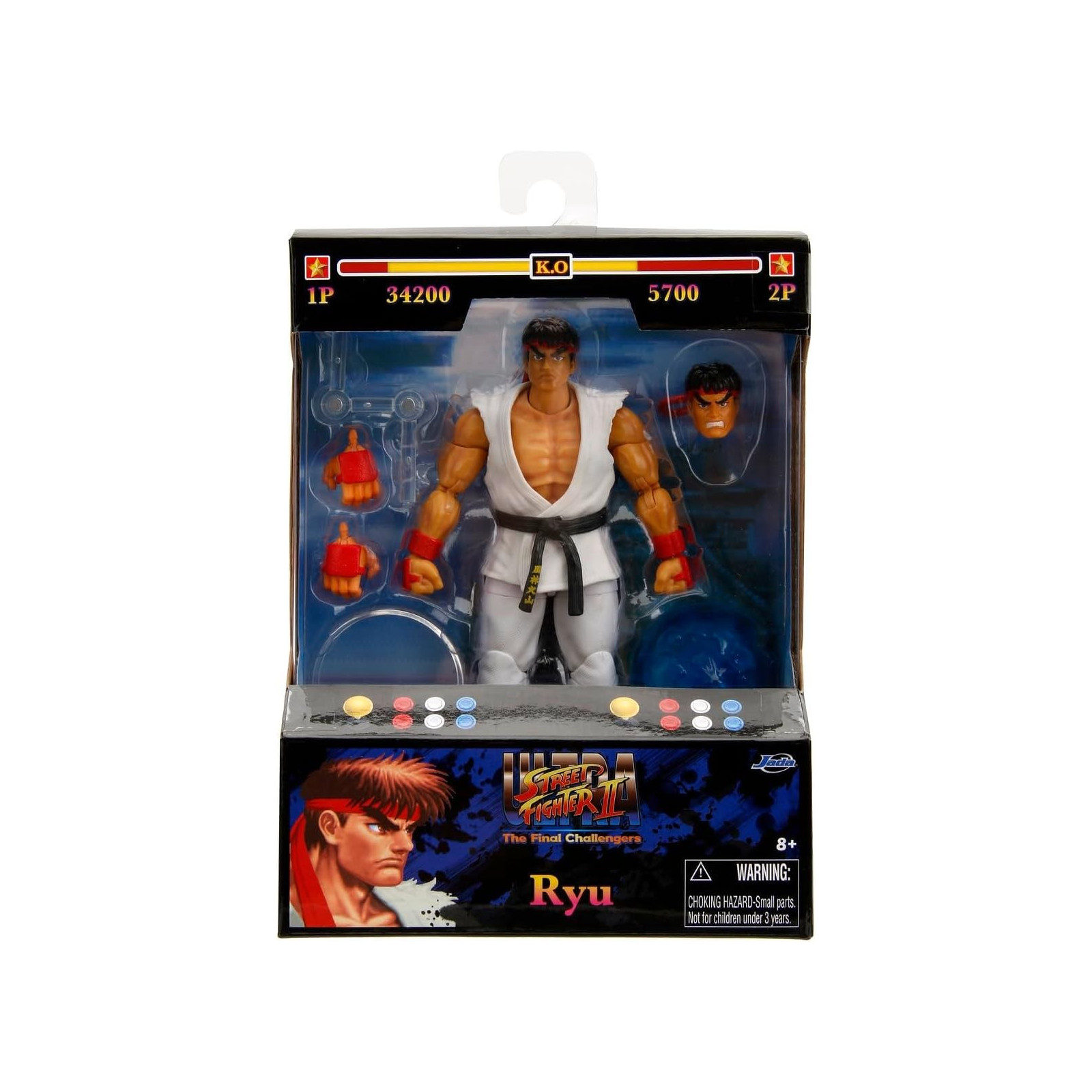 Street Fighter II Ryu pers. 15 cm-ACTION FIGURES