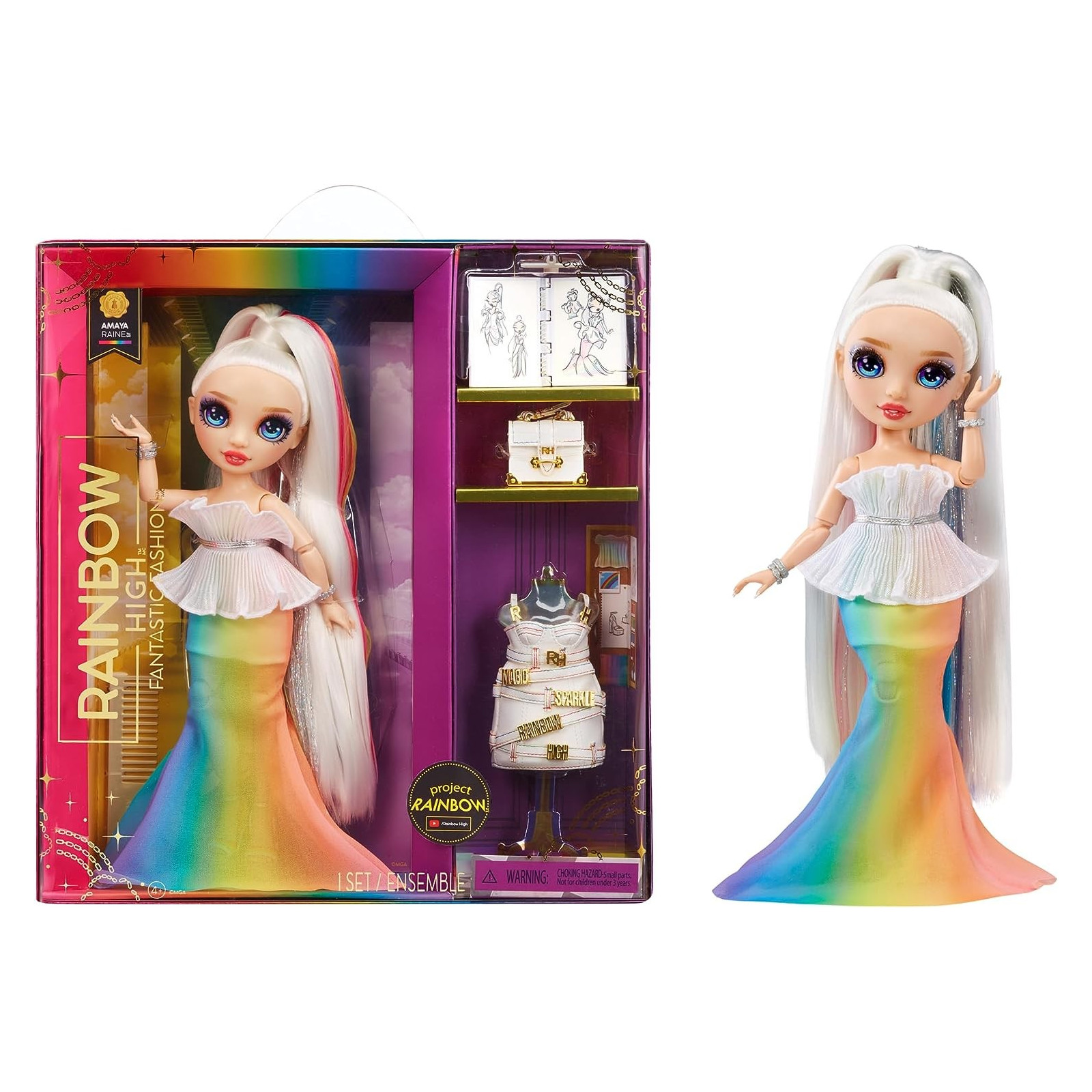 RAINBOW HIGH FANTASTIC FASH.RAINBOW 594154 - MGA - BAMBINA - td-toys.it