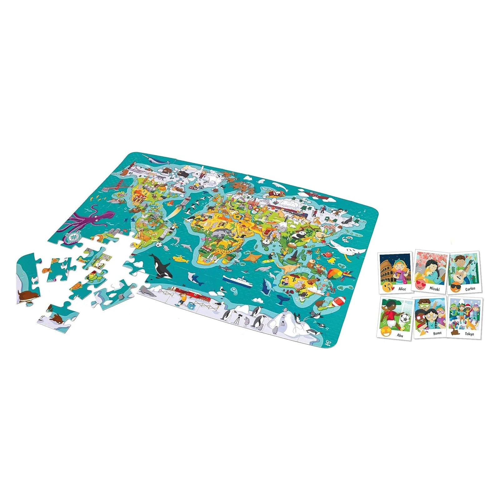 TD Toys|Puzzle Giro del mondo 2 in 16943478024007