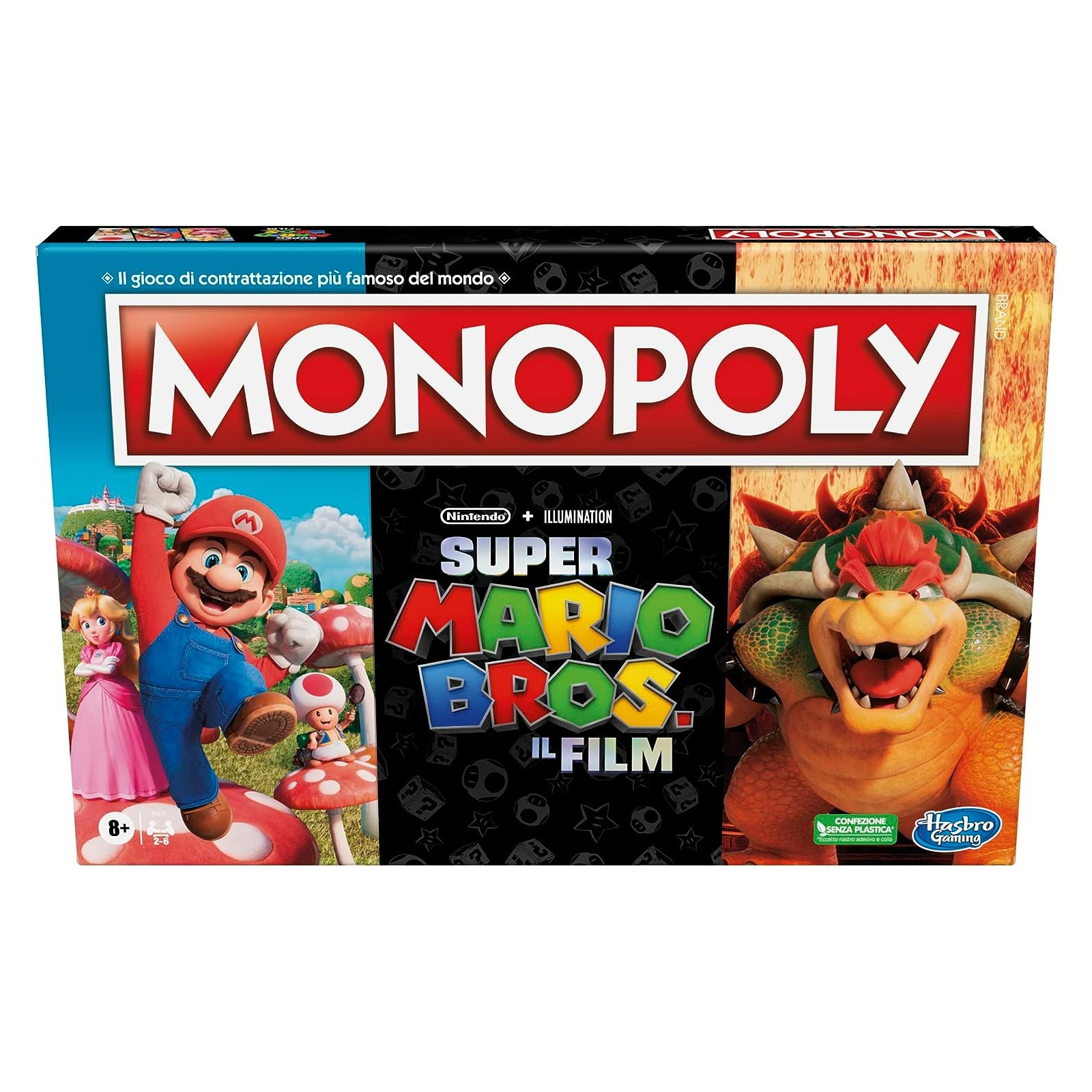 MONOPOLY SUPER MARIO MOVIE - HASBRO - GIOCHI DI SOCIETA' - td-toys.it