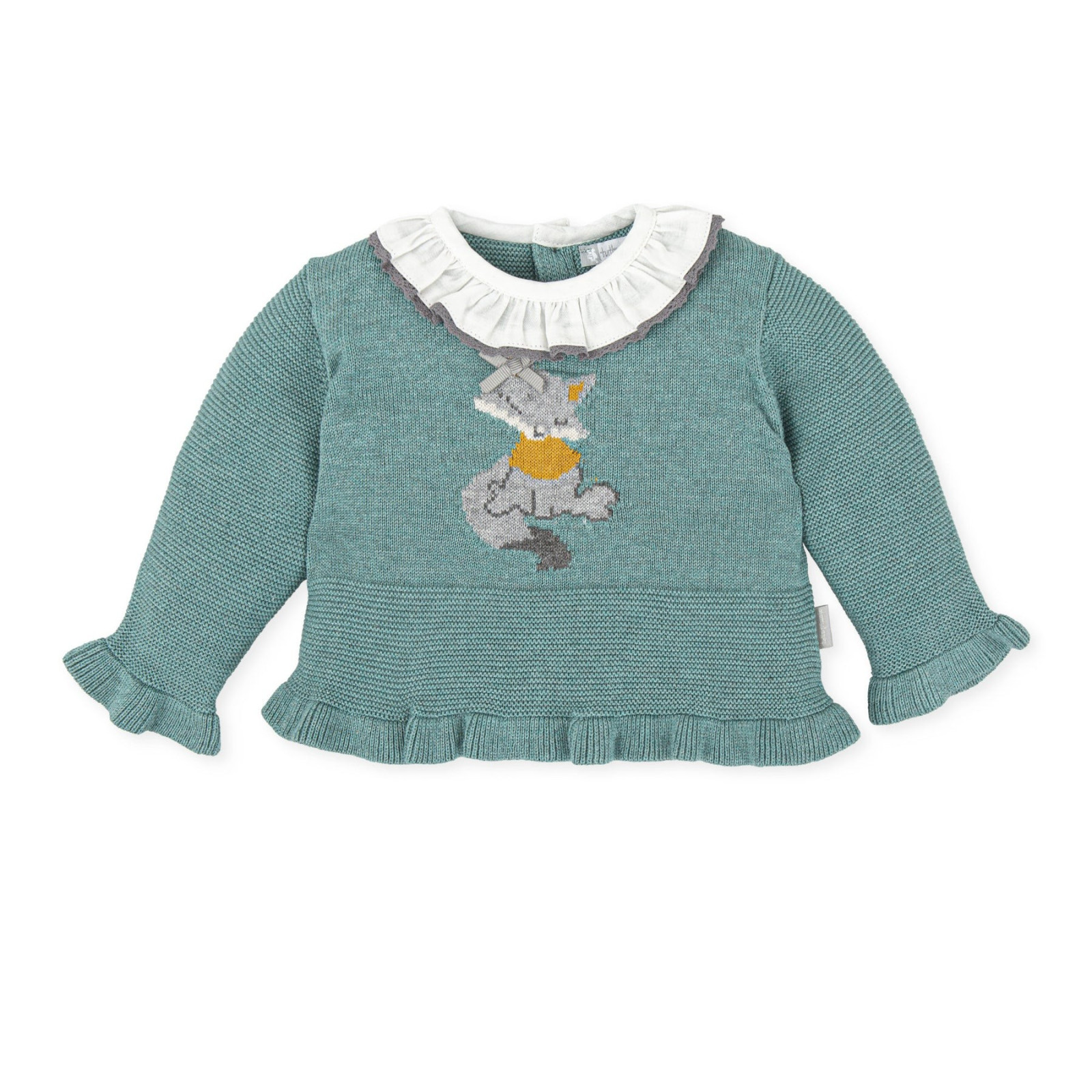 PULLOVER VERDE "MARE" 9.M - TUTTO PICCOLO - SWEATERS - td-toys.it