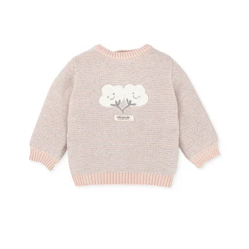 PULLOVER ROSA INTENSO 9.M - TUTTO PICCOLO - SWEATERS - td-toys.it