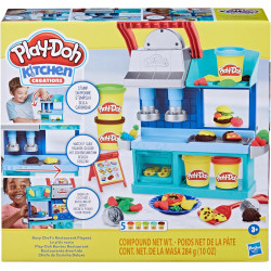 Playdoh Il Ristorante Dei Piccoli Chef Playset-GIOCATTOLI UNISEX