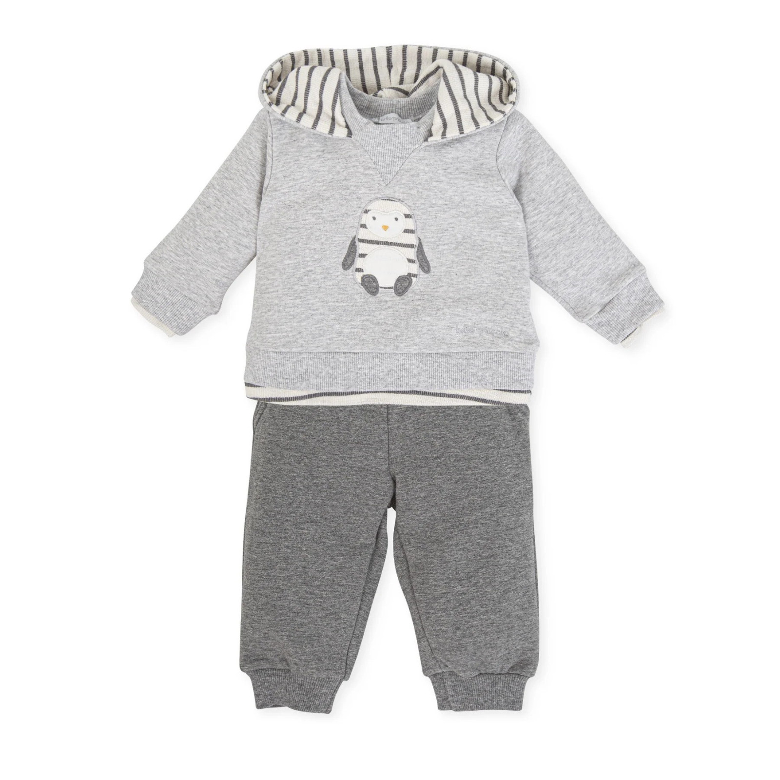 COMPLETO 2 PEZZI GRIGIO 18.M - TUTTO PICCOLO - COMPLETO BIMBO - td-toys.it