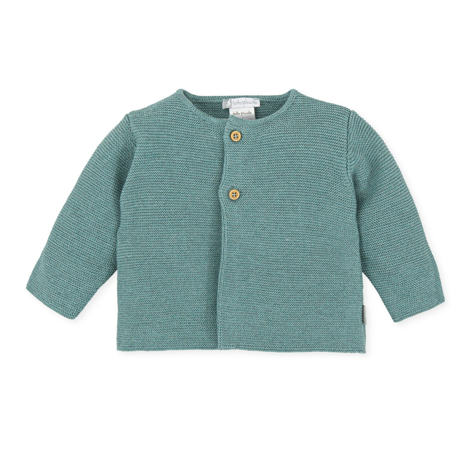 CARDIGAN VERDE "MARE" 36.M - TUTTO PICCOLO - CARDIGAN - td-toys.it