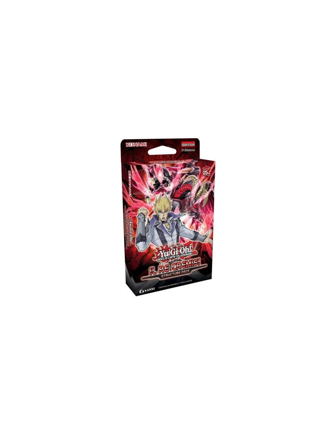 YGO Structure Deck Il Re Cremisi ITA - KONAMI - BOARD GAMES' - td-toys.it