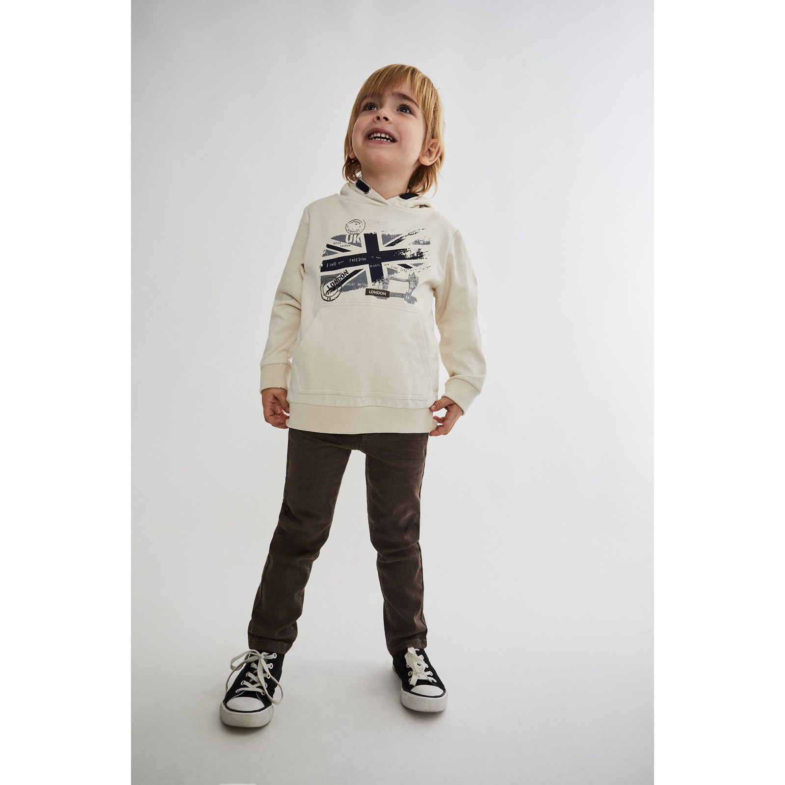 SUDADERA ECRU - BEIGE - 12Y - 1 - CANADA HOUSE - FELPA - td-toys.it