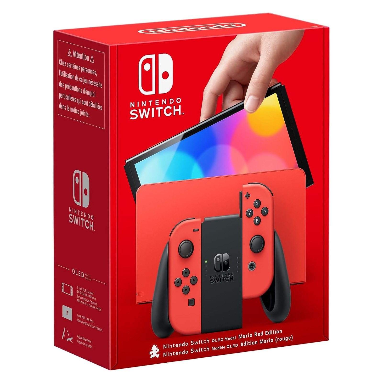 Nintendo Switch OLED Mario Red Edition (Console) - NINTENDO - CONSOLE - td-toys.it