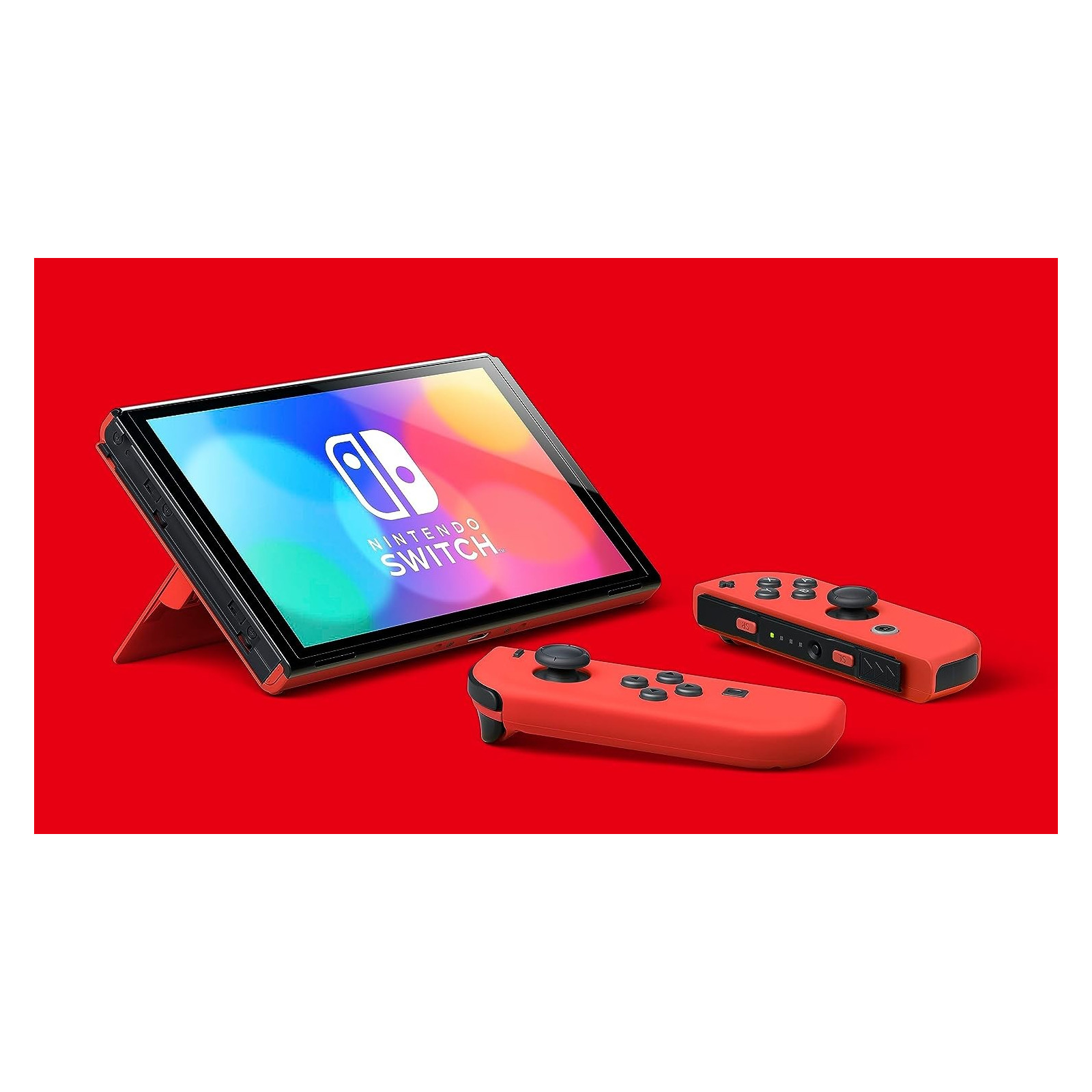 Nintendo Switch Oled Mario Red Edition Console Console Td Toy