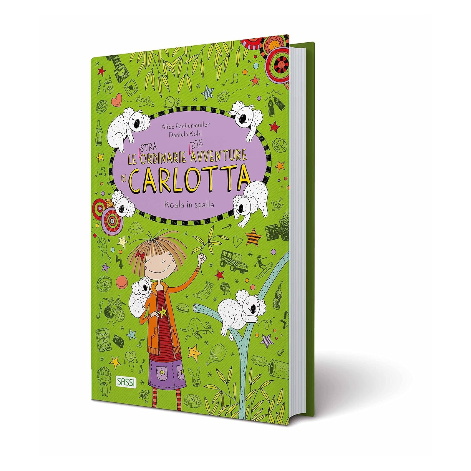 Koala in spalla. Le (stra)ordinarie (dis)avventure di Carlotta-SASSI EDITORE