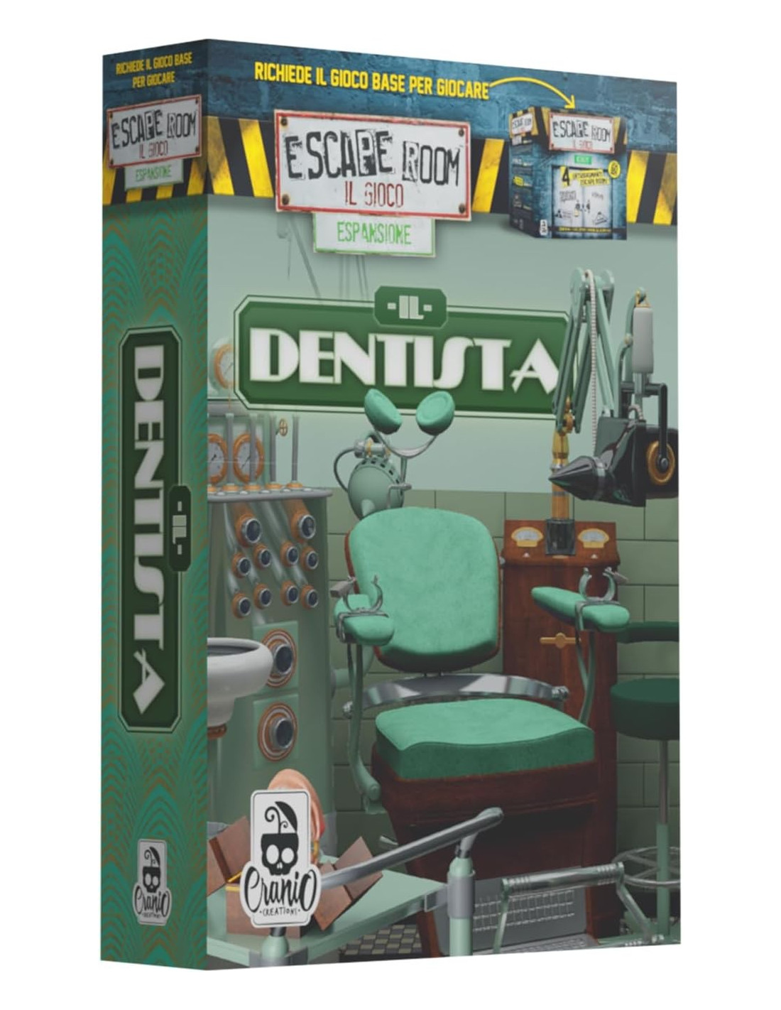 Escape Room – Il Dentista (Espansione) - Cranio Creation - BOARD GAMES' - td-toys.it