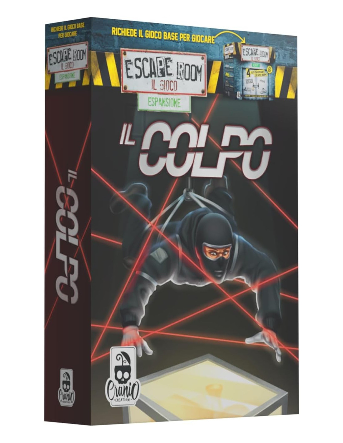 Escape Room – Il Colpo (Espansione) - Cranio Creation - BOARD GAMES' - td-toys.it