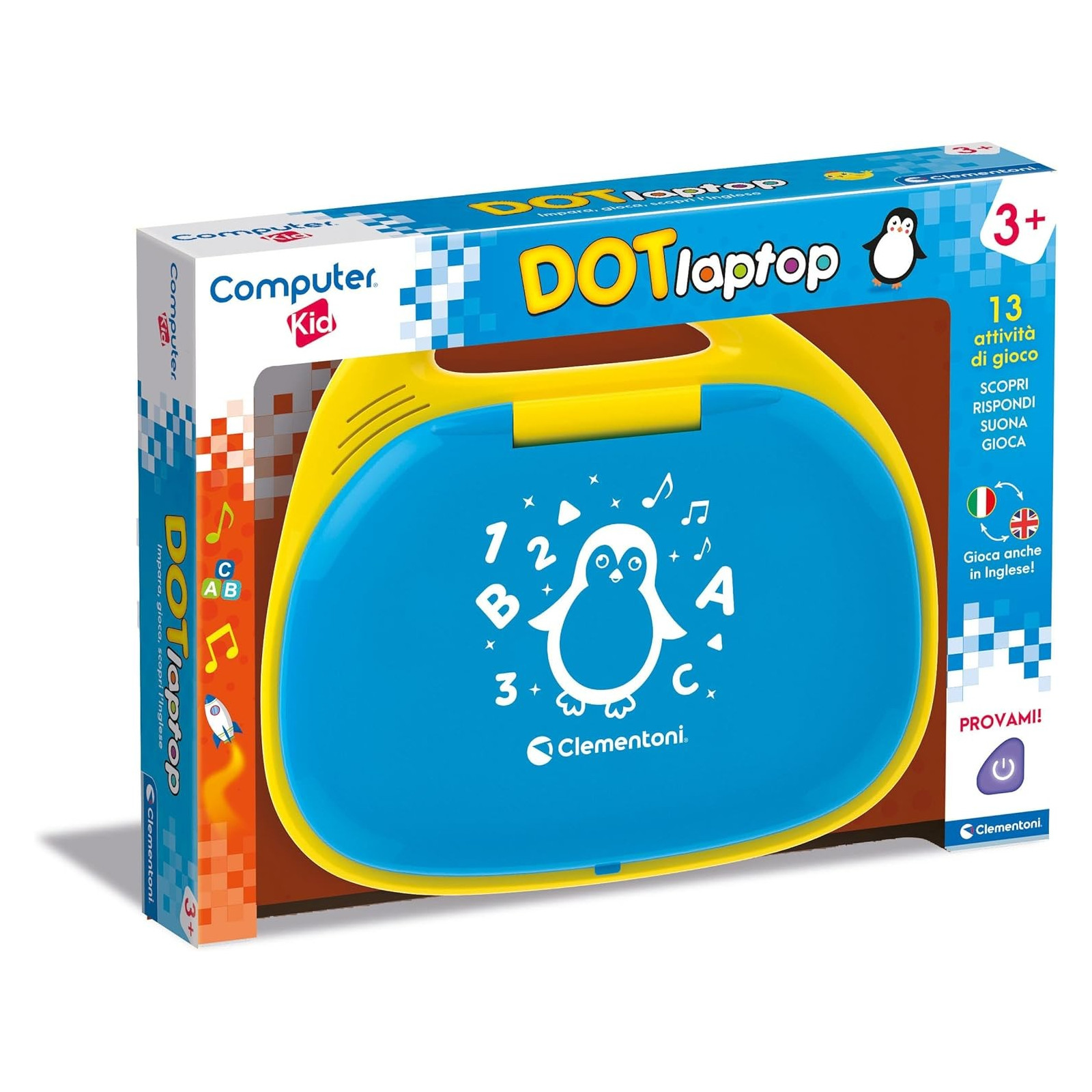 LAPTOP 3+ - Clementoni - PRIMA INFANZIA - td-toys.it